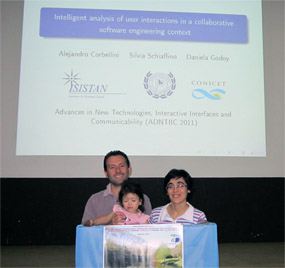 Professors Alejandro.  Daniela and 'little' Martina 